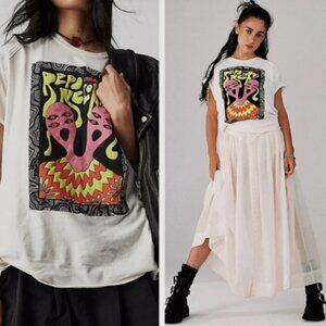 Free People We The Free Short Sleeve Repo Records Tee